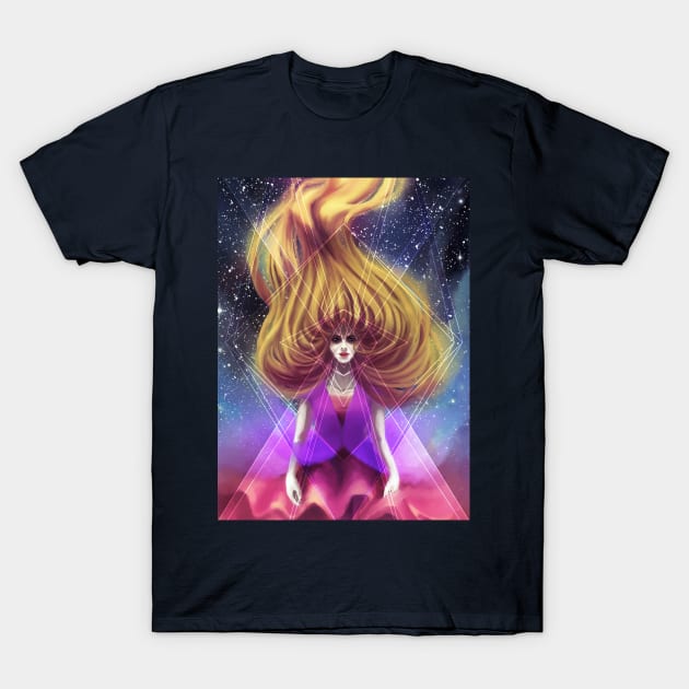 Drifting Nebula T-Shirt by SaturnaNova